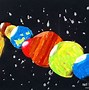 Image result for Oil Pastel Solar System Galaxy