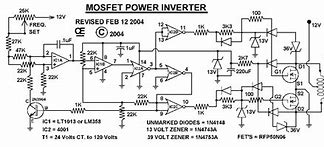 Image result for 1000 Watts Inverter Circuit Diagram