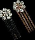 Image result for Rhinestone Hair Pins