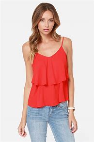Image result for Red Tank Top