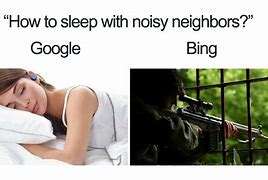 Image result for Bing vs Google Meme Funny