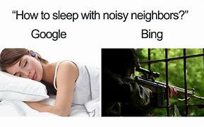 Image result for Google vs Bing Pool Memes