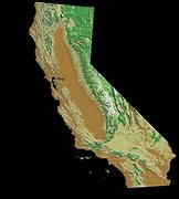 Image result for California Relief Map