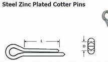Image result for Cotter Pin vs Hairpin