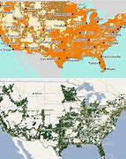 Image result for Verizon Signal Map vs T-Mobile