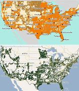 Image result for Verizon vs T-Mobile Coverage Map in California
