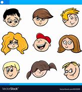 Image result for Cartoon Faces of People