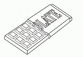 Image result for Chocolate Bar Coloring Sheet
