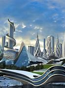 Image result for Futuristic City Street