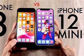 Image result for iPhone 12 Mini vs iPhone 8 Plus