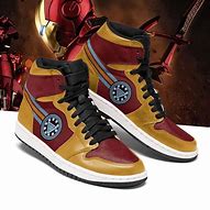 Image result for Black Iron Man Shoes