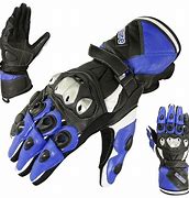 Image result for Blue Motorcycle Gloves