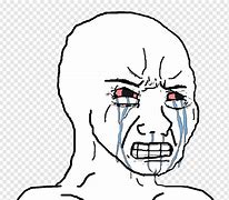 Image result for Crying Meme White Face