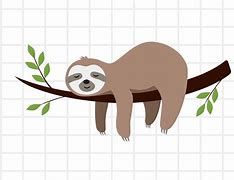 Image result for Sloth Cartoon