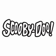 Image result for Scooby Doo Logo Black and White