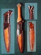 Image result for Knife Sheath Leather Carving Patterns