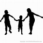 Image result for Toddler Silhouette Clip Art