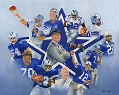 Image result for Dallas Cowboys Football Art