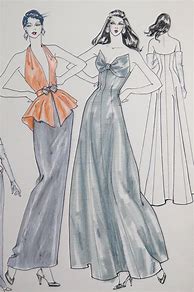 Image result for 1960s Fashion Sketches