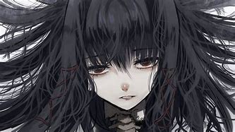 Image result for Gothic Anime Short Hair