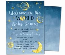 Image result for Outer Space Baby Shower Printables