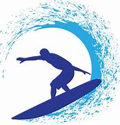 Image result for Surfing Wave Clip Art