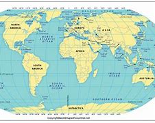 Image result for global maps ocean
