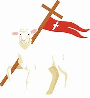 Image result for Lamb and Gothic Cross Clip Art