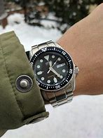 Image result for Seiko Dive Watch Blue and White