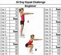Image result for WW 30-Day Squat Challenge