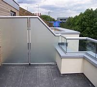 Image result for Glass Balcony Privacy Screen