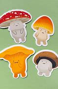 Image result for Cute Mushroom Stickers