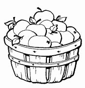 Image result for Apple Basket Coloring Page Cool Kids