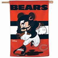 Image result for Mickey Mouse Chicago Bears Window
