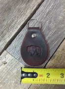 Image result for Leather Stamp Key Chain with Clip