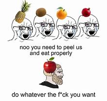 Image result for Fruit Memes No Context