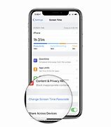 Image result for How to Change Screen Time Passcode