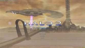 Image result for Halo 2 Vista Main Menu