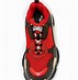 Image result for red balenciaga shoes