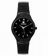Image result for Black Analog Watch