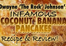 Image result for Dwayne The Rock Johnson Pancakes