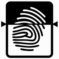 Image result for Fingerprint Scanner Icon