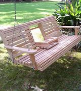 Image result for Wood Cup Holders Bench DIY