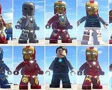 Image result for LEGO Marvel Avengers All Iron Man Suits