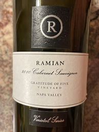 Image result for Ramian Estate Cabernet Sauvignon Vaquero 3rd Bottling