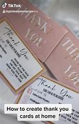 Image result for DIY Small Business Thank You Cards