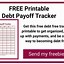 Image result for Debt Payoff Printable Worksheet