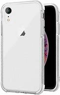 Image result for iPhone XR White with a Clear Front Back Case