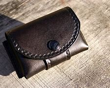 Image result for Rectagle Black Leather Belt Pouch