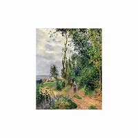 Image result for The Hermitage at Pontoise Camille Pissarro